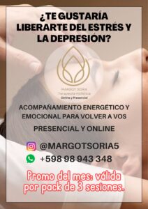 Margot Soria Terapeuta Holistica Reiki Limpiezas Energeticas de Espacios