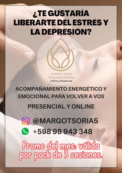 Margot Soria Terapeuta Holistica Reiki Limpiezas Energeticas de Espacios