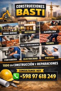 Construccion en General Sanitaria Pinturas Pisos Veredas Canelones El pinar