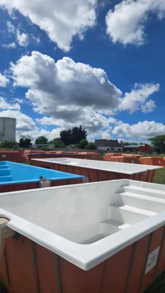 Construccion de piscinas de Hormigon y Fibra