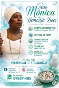 Orientacion Espiritual Lectura Tarot Buzios Mae Monica