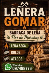 Leña Leñera en flor de maroñas